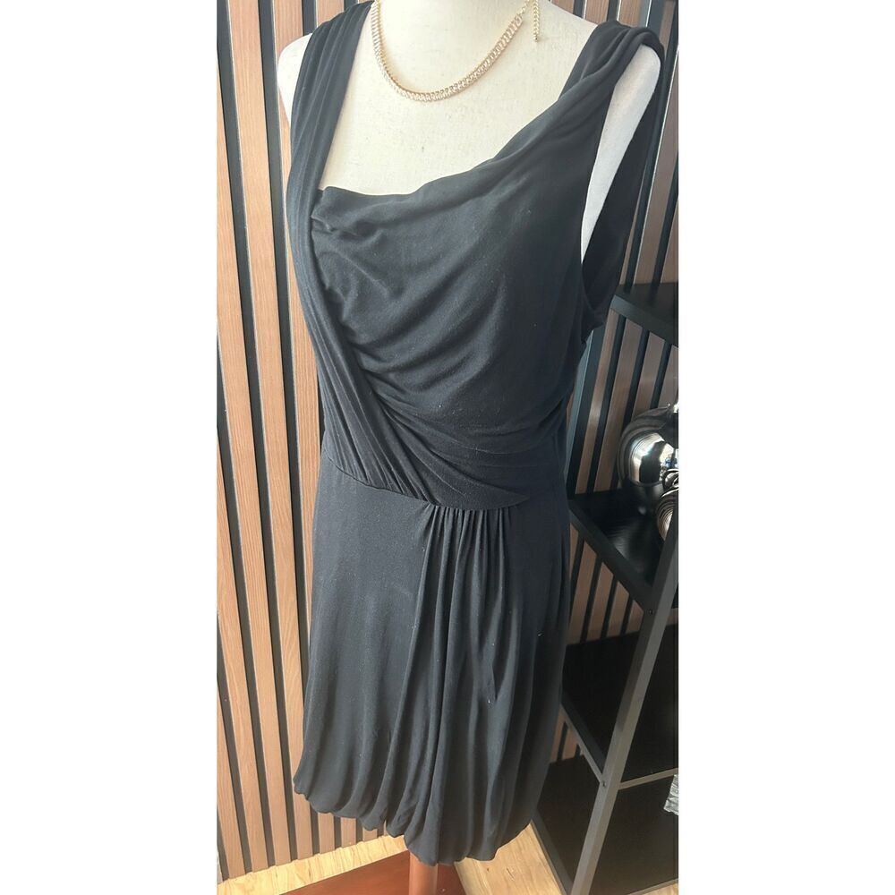 BCBG black stretchy dress size medium light summer sexy going out dress light